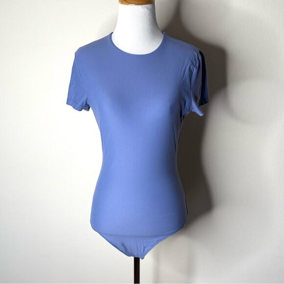 Abercrombie & Fitch Tops - Abercrombie Pale Blue Seamless Bodysuit
